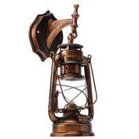 E27 Retro Classic Kerosene Lamp Wall Light Sconce Holder Portable Lights Adornment Bar Club Coffee Shop Restaurant Home Decor