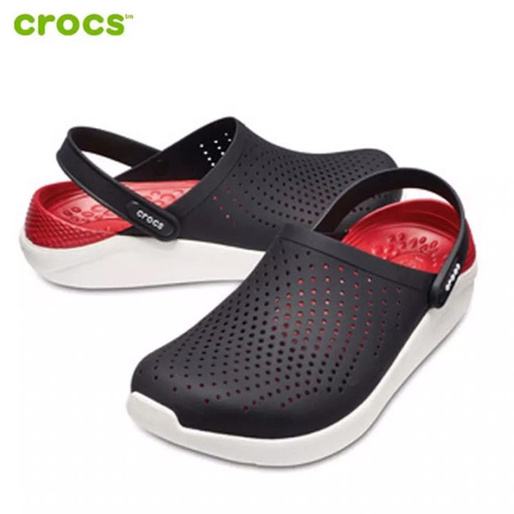 พร้อมส่ง-crocs-literide-clog-แท้-หิ้วนอก-ถูกกว่าshop-crocs-literide-clog-original-100-unisex-basic-crocs-shoes