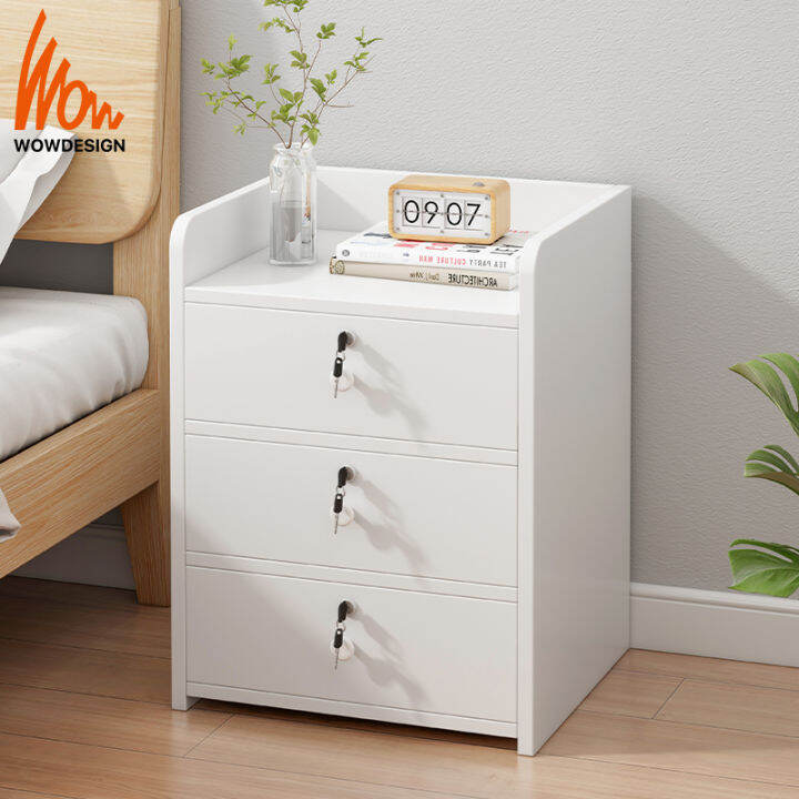 Side Table/Bedside Table/Bed Side Table With Locker/Rack Kecil Tepi ...