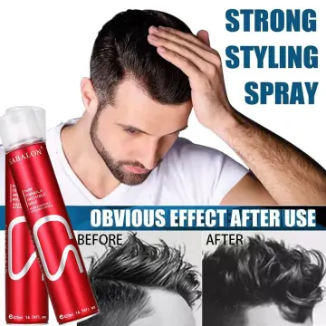 For a Strong Hold and Long-Lasting Bold Look| Easy-to-Wash | Hair Fixing  Spray | Ustraa