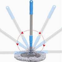 Chenille Wet Mop 360 Degrees Rotation Stainless Steel Expansion Rod Car Window Cleaner Tool With Adjustable Handle