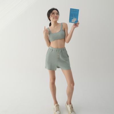 summer locker ชุดลำลอง plain jane set seafoam