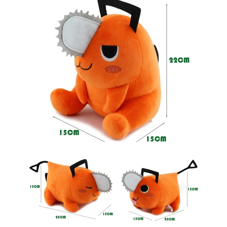 Denji Chainsaw Man Cosplay, Pochita Plush Doll Cosplay Prop