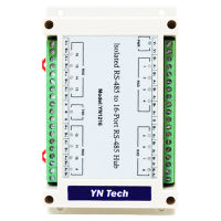 ERTU ฮับ16พอร์ตแบบสองทาง16ทางตัวป้องกันฟ้าผ่า RS485แยก YN1216ขายดีตัวแบ่งผู้จัดจำหน่ายใหม่