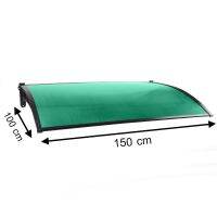 กันสาดแผ่นโพลีฯลูกฟูก SUNSHIELD 150x100 ซม. สี Green ราคาถูก