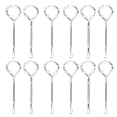 12pcs Bottle Opener Portable Paint Bucket Opener Paint Can Opener Beer Drink Screwdriver Metal Soda Beer Bottle Gripper Openers