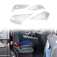 Car ABS Chrome Seat Side Decoration Panel Cover Trim for Mercedes Benz G Class W463 G500 2019-2020