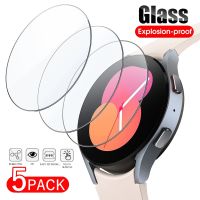 Screen Protector For Samsung Galaxy Watch 3 4 5 Pro 40/44mm 41/45mm Active2 Tempered Glass for Samsung Watch 4 Classic 42mm 46mm Nails  Screws Fastene