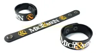 OF MICE &amp; MEN ริสแบนด์ Wristband คุณภาพต่างประเทศ ส่งออก USA UK และยุโรป สินค้าส่งต่างประเทศ ปรับขนาดข้อมือได้สองขนาด รับประกันความพอใจ MAM105NNN