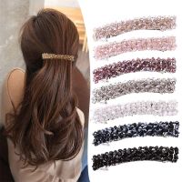 【YF】♞₪☇  Fashion Hairpin Non-slip Fixed Rhinestone Small