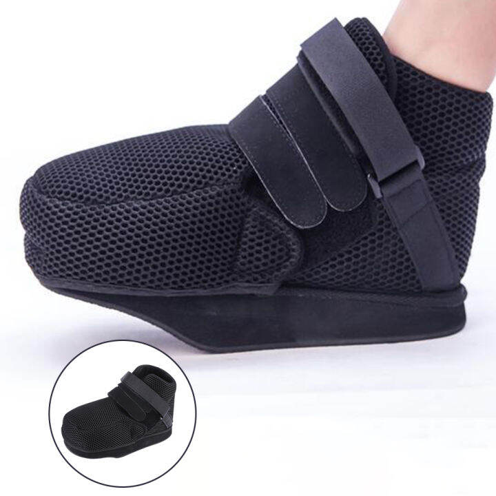 Baosity Black Post Surgical Boot Shoe Orthopedic Fracture Support XL ...