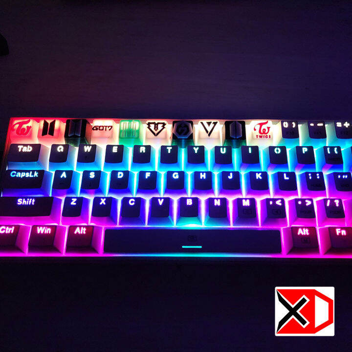 KPOP Artisan Keycaps for mechanical keyboard BTS ARMY TWICE GOT7