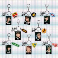 Kpop StrayKids 5-STAR Chang-Bin Han  Hyun-Jin Album Peripheral Keychain Bag Charm