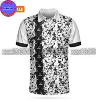 2023 Golf Skull Golf Clubs Happy Golf Colorful Golf Mens and Womens High Quality Full sublimation Quick Dried Polo Personalized p-1505 (private chat free custom name&amp;logo) New polo shirt