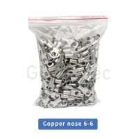 100PCS SC6-6 Tined copper connecting terminal bolt hole cable lugs battery terminals 6mm square wire Electrical Circuitry Parts Electrical Circuitry P