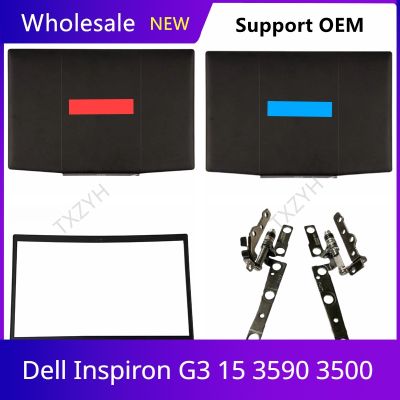New Original For Dell Inspiron G3 15 3590 3500 Laptop LCD back cover Front Bezel Hinges Palmrest Bottom Case A B C D Shell