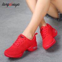 hot【DT】 Feature Soft Outsole Breath Shoes Sneakers Woman Practice Jazz Feminino Zapatos