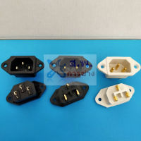 ขั้วปลั๊ก หม้อหุงข้าว เต้ารับ เต้าเสียบ ปลั๊ก ปลั๊กเสียบ Inlet AC Power Plug Socket 3 ขา 10A 16A 250V #ขั้วปลั๊ก แบบ A