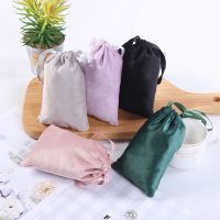 10pcs/lot Caroset Jewellry Pouch Gift flannel Bag Velvet Packing Pouch Christmas Decor Bag Can Be Customized But Price Different