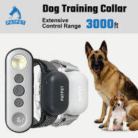 Pat Dog Training Collar Electric Shock Anti Bark Strap for Small Large Dogs 3000Ft Canine Equipment Supplies Accessories 680