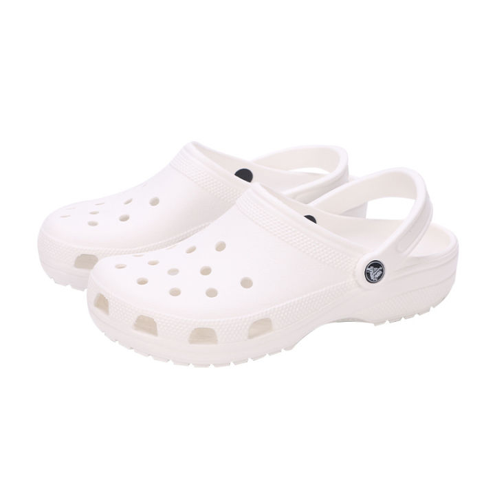 crocs-รองเท้าแตะยี่ห้อ-clogs-คลาสสิกกันลื่นรองเท้าลำลองผู้ชายและผู้หญิงรองเท้าแตะชายหาดรองเท้าลุยน้ำ