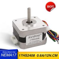 High torque certification 17HS2408 4-lead 42 motor 42BYGH 0.6A 12N.CM CNC Laser and 3D printer motor Nema17 Stepper Motor