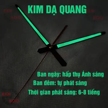 Kim đồng Hồ Treo Tường Dạ Quang Giá Tốt T01/2024 | Mua tại Lazada.vn