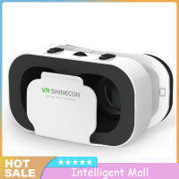 VR SHINECON G05A ชุดหูฟังแว่นตา VR 3มิติสำหรับ4.7-6.0นิ้ว Android IOS โทรศัพท์อัจฉริยะ