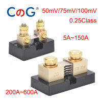 CG 0.25 USA ประเภท FL-15 5A 10A 20A 50A 50mV 100A 300A 500A 600A 100mV ทองเหลือง Mount DC Shunt ความต้านทานพร้อมฐาน