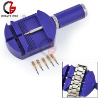 【YF】 Bracelet Wrist Watch Band Adjuster Repair Tool Set Link Strap Remover   5 Pins Adjustable Bracket Horlge for Tools Games