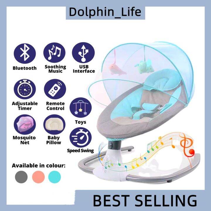 Baby Electric Rocking Chair Baby Cradle Chair Baby Swing Chair With