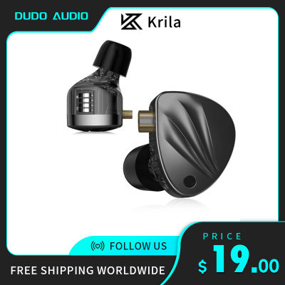 KZ Krila หูฟังชนิดใส่ในหู1DD 1BA High-End Tunable Balanced Armature หูฟังหูฟังตัดหูฟัง HiFi S12 ZAX