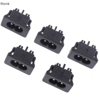 Renk 5pcs ใหม่ AC250V 5A 2Pin ซ็อกเก็ตไฟ AC MOUNT FEMALE SOCKET