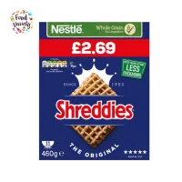 [สินค้าพร้อมจัดส่ง]⭐⭐Nestle Shreddies Original Cereal 460g เนสท์เล่ ซีเรียลเชร็ดดี้ส์ ออริจินอล 460กรัม[สินค้าใหม่]จัดส่งฟรีมีบริการเก็บเงินปลายทาง⭐⭐