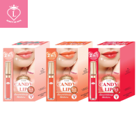 (กล่องX6ซอง) MEIJI CANDY LIP &amp; CHEEK เมจิ แคนดี้ ลิป แอนด์ ชีค