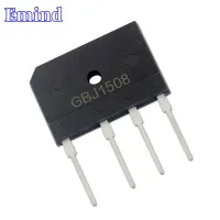 5Pcs GBJ1508 Bridge Rectifier 15A/800V GBJ15K Bridge Stack Can Cut GBJ Footprint Flat Bridge