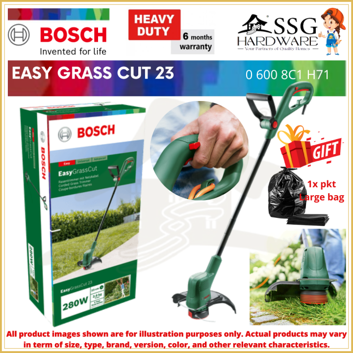 BOSCH Easy Grass Cutter Machine 23 Grass Trimmer 280W Mesin Rumput