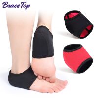 BraceTop Plantar Fasciitis Nylon SBR Sleeve Protective Heel Air Support Reduce Pressure on Heel, Relief Heel Pain &amp; Cracked Heel