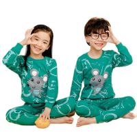 Kids Pyjamas Baby Girls Boys Spring Pure Cotton Homewear Pajamas Children Sleepwear Kids Nightwear 2-13Y Teenage Clothes sets