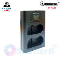 Shutter B Dual Charger EN-EL15 for Nikon