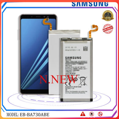 แบตเตอรี่ ใช้ได้กับ Samsung A8 Plus 2018 or A8+ Battery EB-BA730ABE มีประกัน 6 เดือน