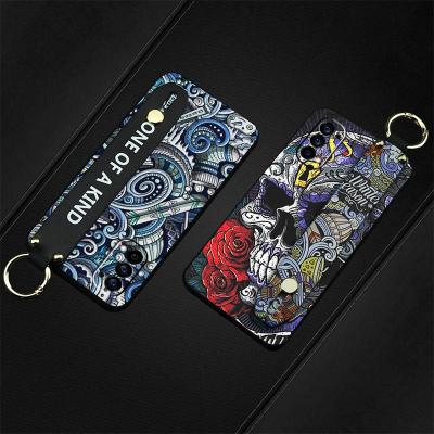 Phone Holder armor case Phone Case For OPPO Reno4 4G Original Lanyard Soft Back Cover cover New Fashion Design Durable