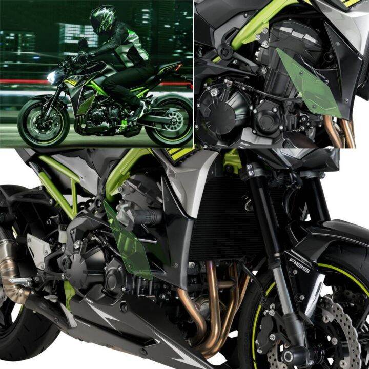 z900-2020-ชิ้นส่วนรถจักรยานยนต์ใหม่ล่าสุดสปอยเลอร์แบบเปลือยปีกนกสำหรับ-kawasaki-z-900ฝาครอบ2021