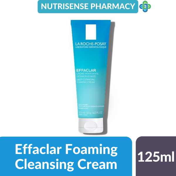 La Roche Posay Effaclar Deep Cleansing Foaming Cream Cleanser Face Wash