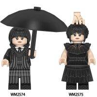 gsdhhrhshdd ของเล่นบล็อกฟิกเกอร์ Addams WM2574 WM2575