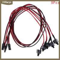 [Hillarys] 5pcs PC คอมพิวเตอร์เมนบอร์ด Power CABLE SWITCH ON/OFF/Reset REPLACEMENT