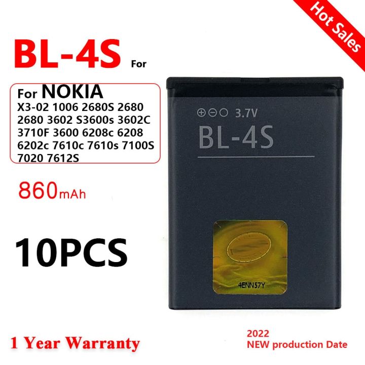 bl-4s-bl4s-โทรศัพท์-li-ion-แบตเตอรี่สำหรับ-nokia-2680s-3600s-7610s-6208c-x3-02-7100s-bl-5ca-e50-e60-n70-n71-n72-n91-c2-01-c1-00-860mah