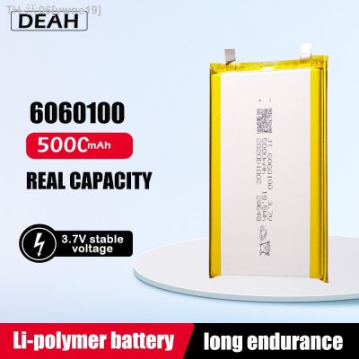 6060100 5000mAh 3.7V Rechargeable Lithium Polymer Battery For GPS PAD PSP DVD Power Bank Tablet PC Camera Li-po Replacement Cell [ Hot sell ] vwne19