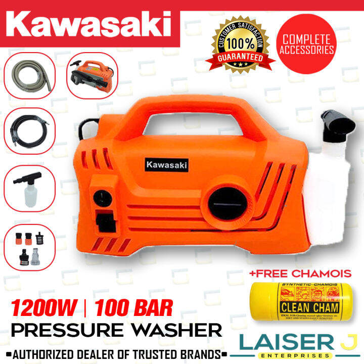 𝓚𝓪𝔀𝓪𝓼𝓪𝓴𝓲 𝓟𝓸𝓻𝓽𝓪𝓫𝓵𝓮 𝓟𝓻𝓮𝓼𝓼𝓾𝓻𝓮 𝓦𝓪𝓼𝓱𝓮𝓻 𝓗𝓟𝓦 220 + 𝓕𝓡𝓔𝓔 𝓒𝓱𝓪𝓶𝓸𝓲𝓼 Lazada PH