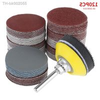 ☼◑▦ 120pcs Sandpaper 80-3000 Grits Sanding Disc Set 50mm Loop Sanding Pad with 3mm Shank for Polishing Cleaning Tool